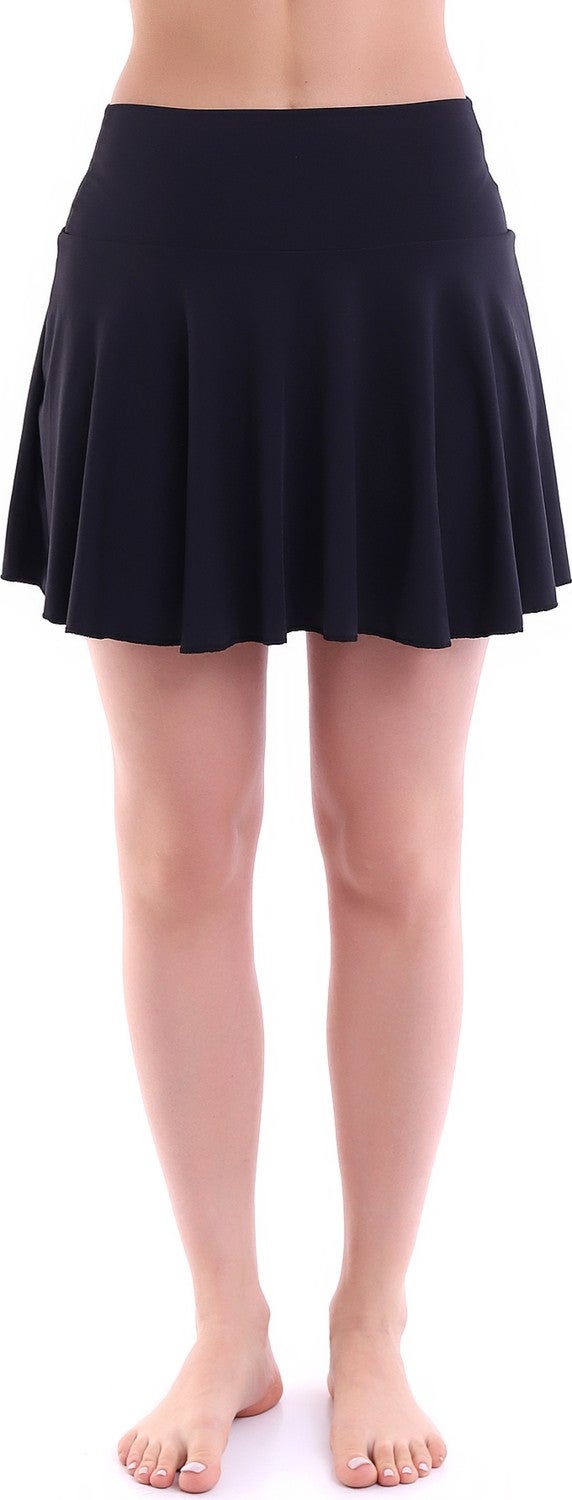 Aykum , Beach Skirt Pareo, Skirt without underwear Black - Image 1