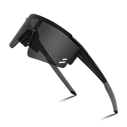 FEISEDY Kids Sunglasses Youth Baseball Sun Glasses, UV400 Sports Teens Cycling Shades for Boys Girls Age 8-16 B0048 - Image 1