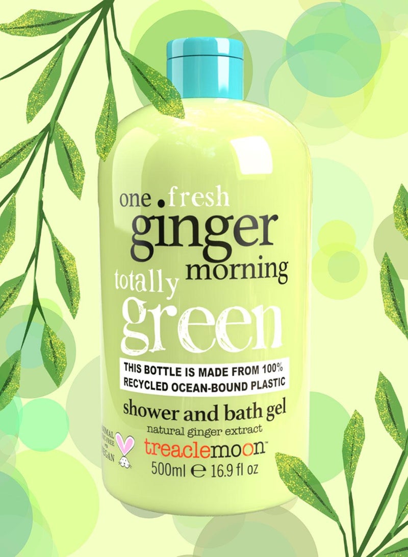Treaclemoon Ginger Morning Shower and Bath Gel, 500ml | Invigorating Ginger Aroma | Long-Lasting Freshness | Dermatologically Tested | Vegan and Cruelty-Free - Image 4