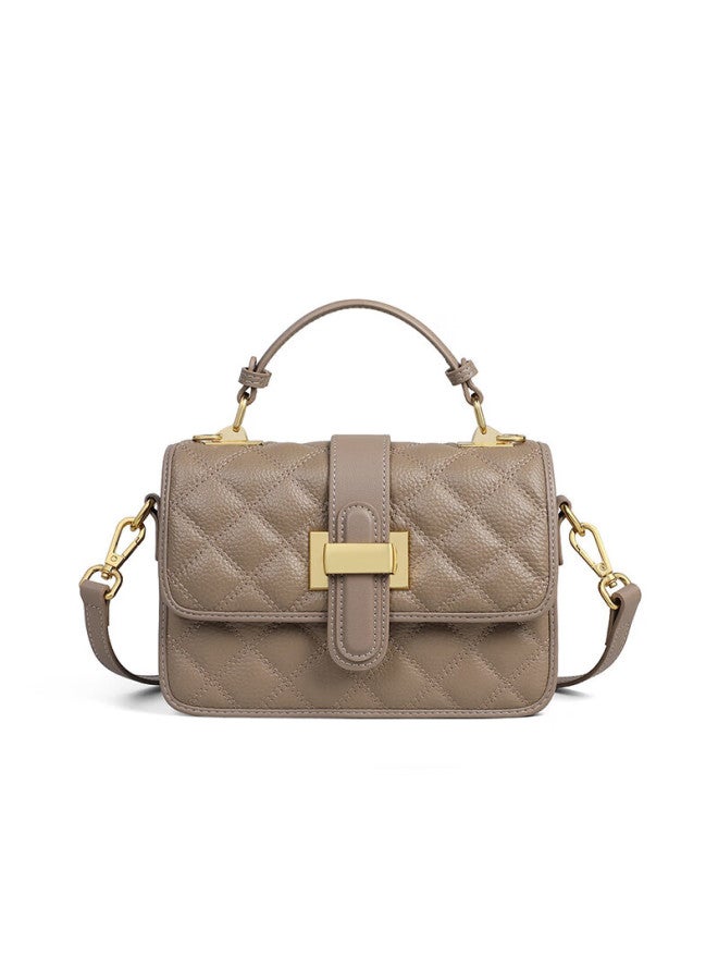 Yuyula Leather Handbag, Women's Brand Crossbody And Tote Bag, Light Luxury Shoulder Bag, Birthday And New Year Gift For Women And Girlfriends - Image 3