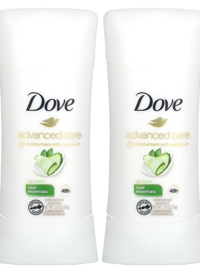 مزيل العرق المتقدم المضاد للتعرق - جود فريش - عبوتين 2.6 أونصة (74 جرام) لكل منهما