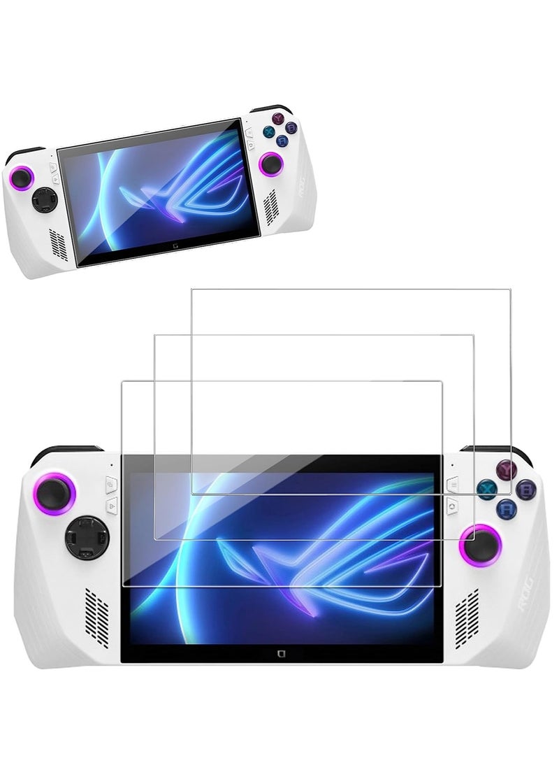SYOSI [2packs] Full Coverage Screen Protector For Rog Ally, Tempered Glass Screen Protector, Anti-Scratch, Ultra HD,9H Hardness, Anti-Fingerprint, Bubble Free Screen Protector for Rog Ally Handheld Game. - Image 1