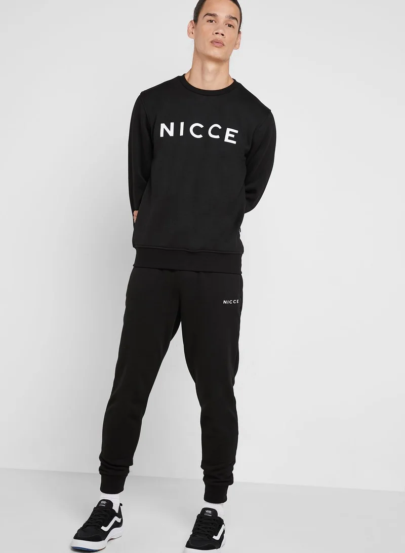 nicce london Classic Logo Sweatpants