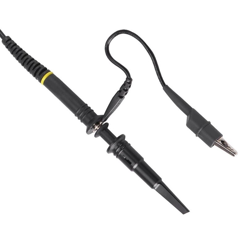 كلاراكو مسبار سلبي لمنظار الذبذبات، قطعة واحدة من مسبار منظار الذبذبات عالي الدقة BNC 500 ميجا هرتز، مشبك نطاق 10 × كابل اختبار قابل للتبديل باللون الأسود - Image 5