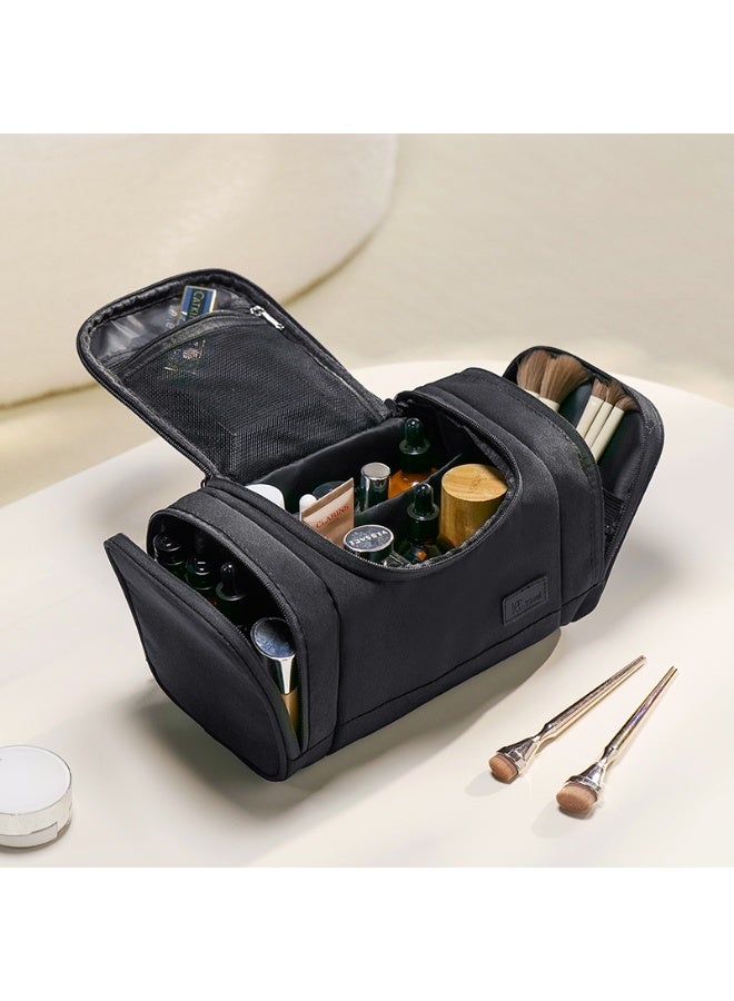 Large Travel Toiletry Bag for Men & Women – Lightweight Cosmetic Organizer with Handle, Waterproof Makeup Bag for Essentials & Accessories - Image 3