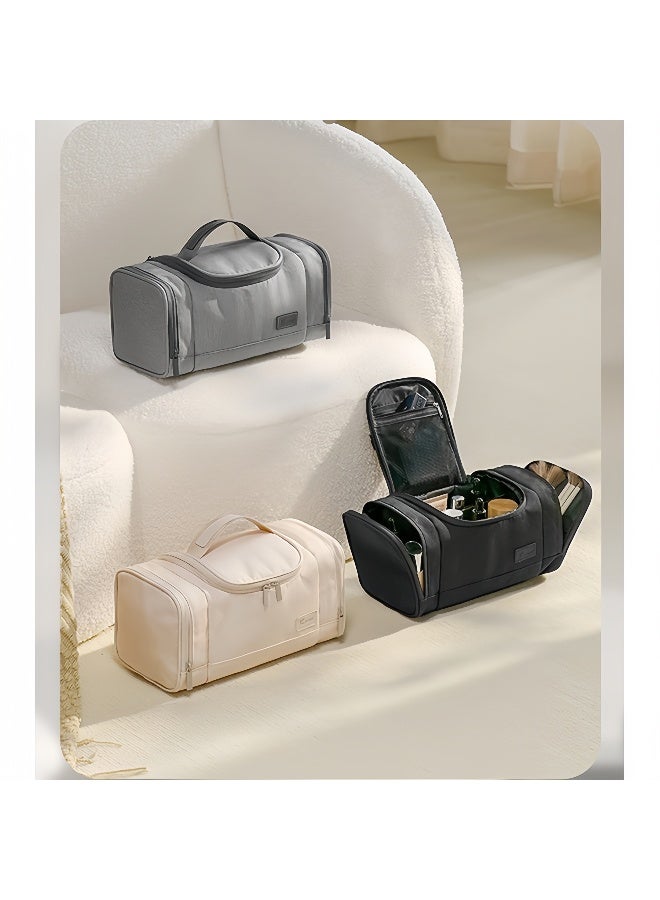 Large Travel Toiletry Bag for Men & Women – Lightweight Cosmetic Organizer with Handle, Waterproof Makeup Bag for Essentials & Accessories - Image 4