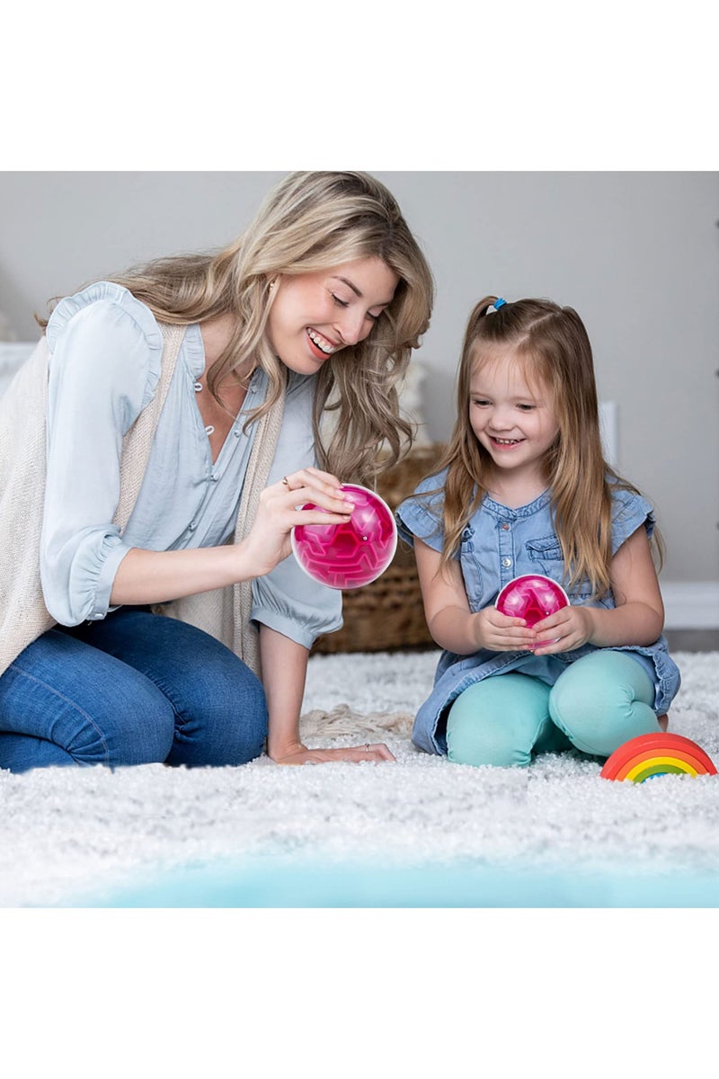 CMGTYYD Puzzle Ball for Kids, Maze Ball for Boys Girls Adults Gift, Memory Brain Puzzle Games - Challenges Intellectual Reaction Speed 3D Maze Puzzle - Image 5