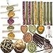 ANDES Bunny Guinea Pig Toys Rabbit Hamster Accessories Natural Timothy Biscuit Hay Sticks Apple Wood Sticks for Teeth Chinchilla Rat Molar Chews - Image 3