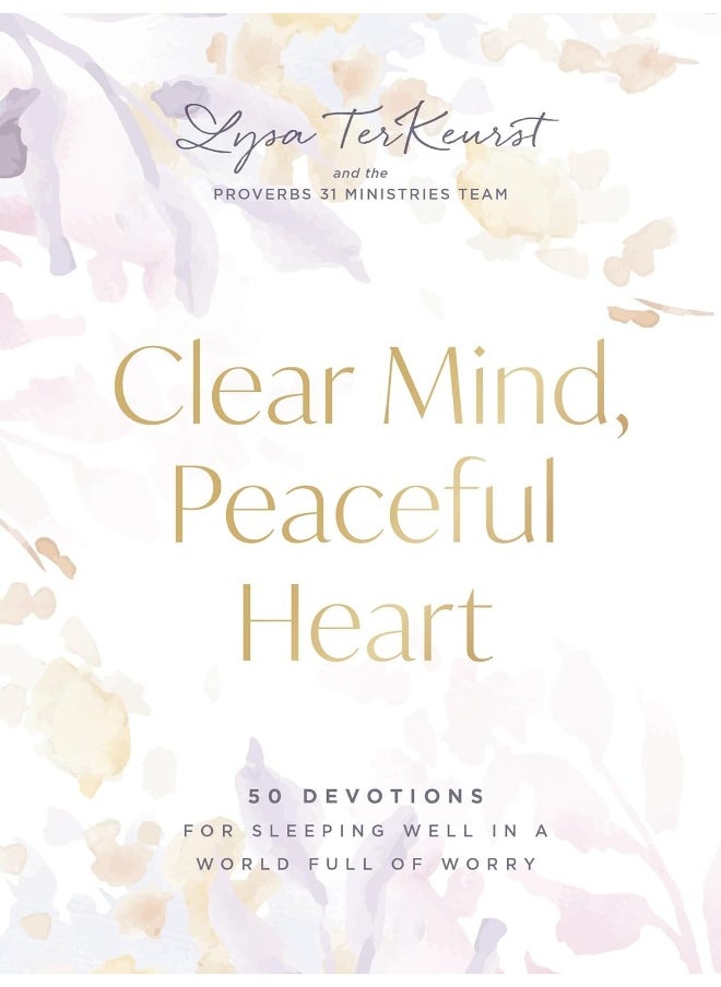 Clear Mind, Peaceful Heart: 50 Devotions for Sleeping Well in a World Full of  - Image 1