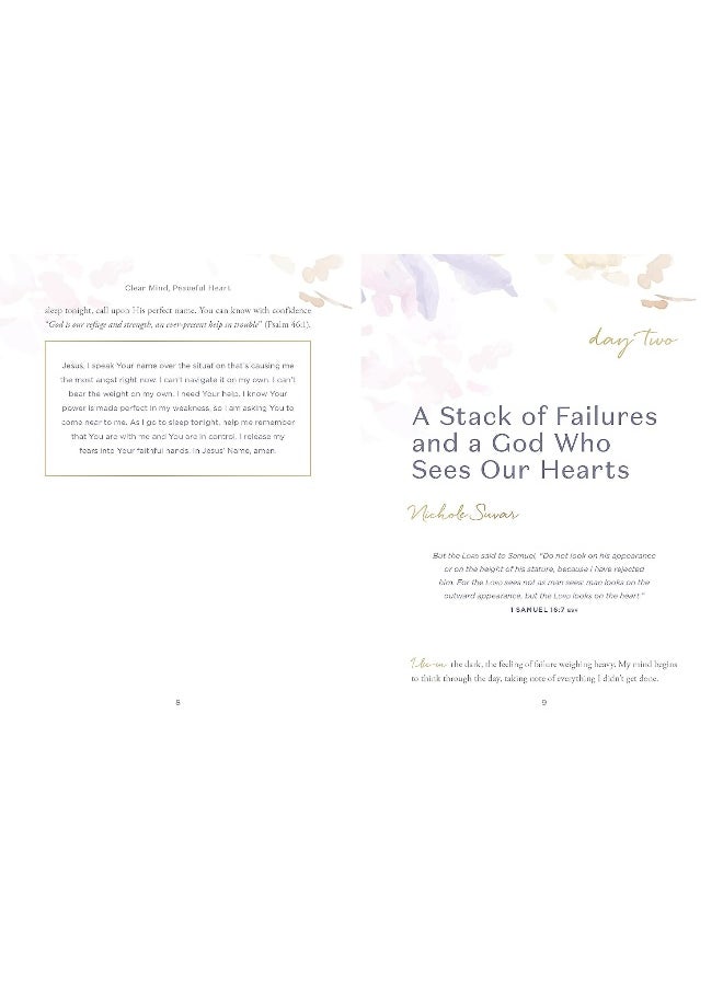 Clear Mind, Peaceful Heart: 50 Devotions for Sleeping Well in a World Full of  - Image 4