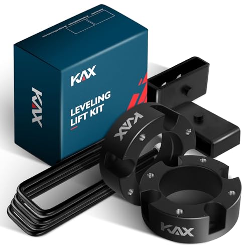 KAX Leveling Lift Kit Fit for Tundra, 3" Front and 2" Rear Leveling Kit Fit for Toyota Tundra 2007-2021 2WD 4WD, Suspensions Front Struts Spacer - Image 1