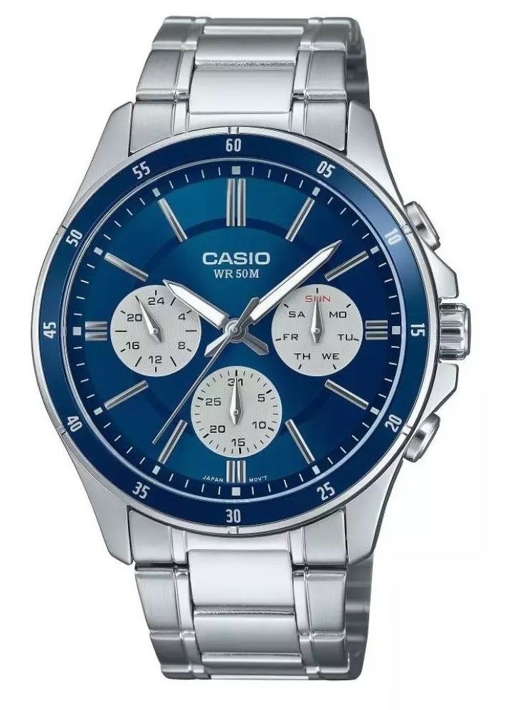 CASIO Formal men's Watch - MTP-1374D-2A3VDF - Image 1