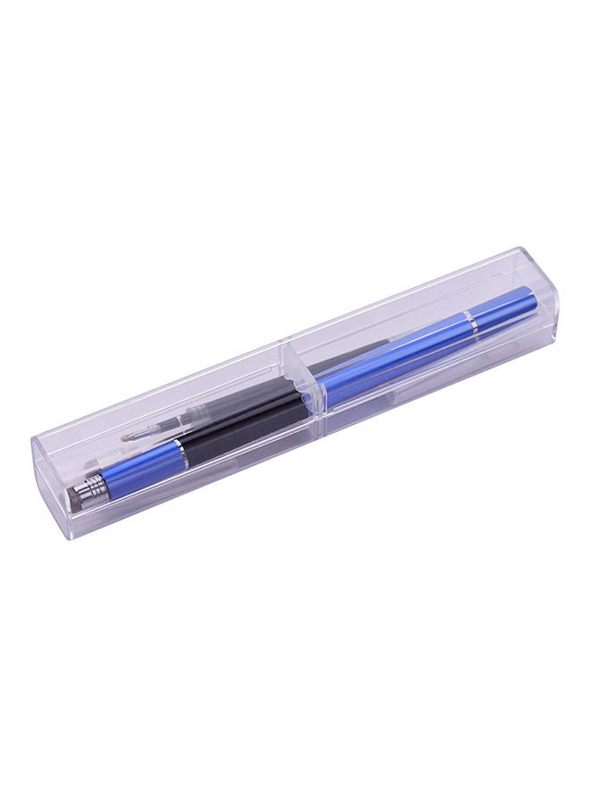 NIBEMINENT 3 In 1 Touchscreen Precision Stylus Pen With Disc And Fiber Tip Blue - Image 2