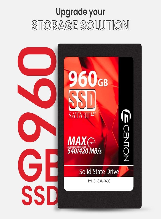 Centon MP Essential 960 GB SSD SATA III 2.5 Solid State Drive - Image 2