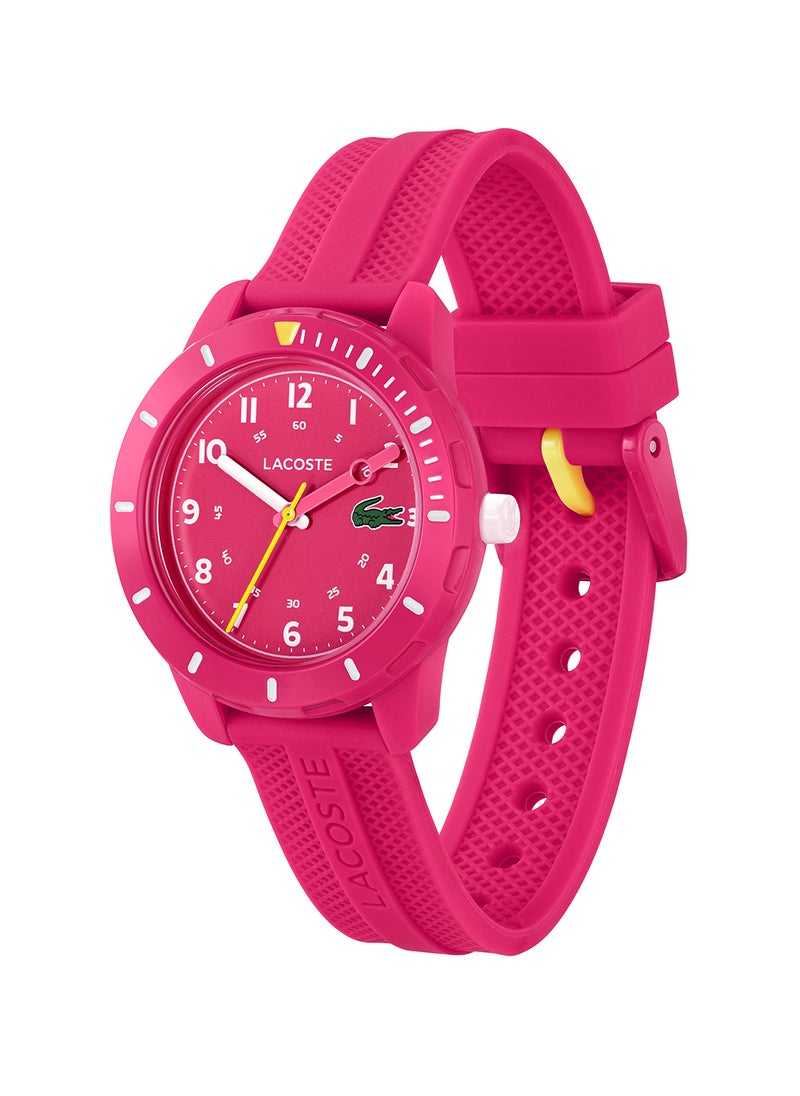 LACOSTE ساعة يد سيليكون دائرية الشكل أنالوج للجنسين للأطفال 2030054 - 34.5 ملم  - Image 1