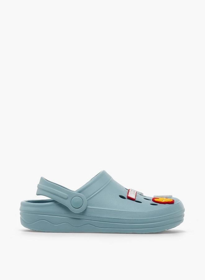 MARVEL Boys Backstrap Avengers Accent Clogs - Image 1