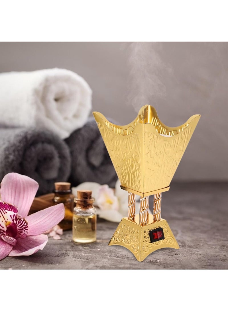 Electric Incense Burner Metal Burning Sandalwood Burner  - Image 4