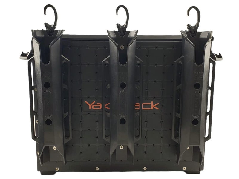 YakAttack BlackPak Pro Kayak Fishing Crate - Includes 6 Attachable Fishing Rod Holders, 16" x 16" - Black | Kayak Fishing Accessories - Image 4