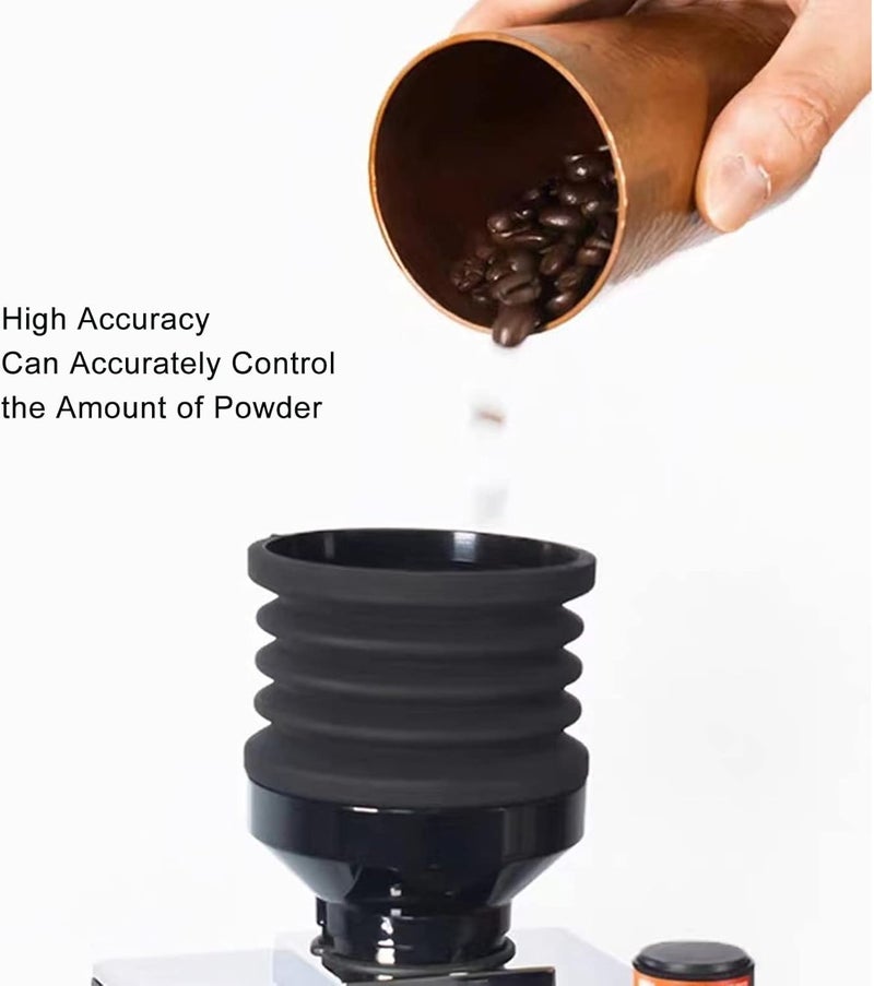 LICAEVEY Coffee Grinder, Single Dose, Aluminium Alloy, Black, For Mignon Machines, Grinding - Image 3