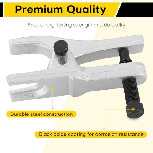 Acymner Universal Ball Joint Separator | Heavy Duty Removal Tool for Separating Arms, Tie Rods, and Ball Joints, Adjustable Opening from 1-1/8" to 2-1/8" Ideal for Cars, Trucks, and ATVs - Image 3