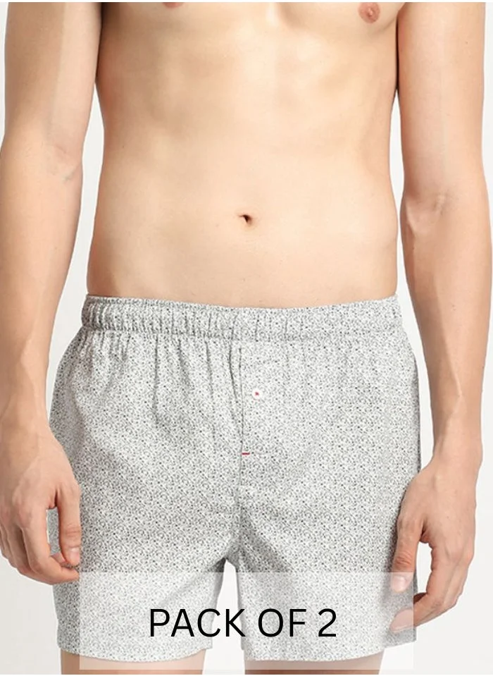 THE BEAR HOUSE Mens Cotton Boxers Multipack Soft Breathable Underwear for Men Loose Fit Comfortable Boxer Shorts for Daily Wear