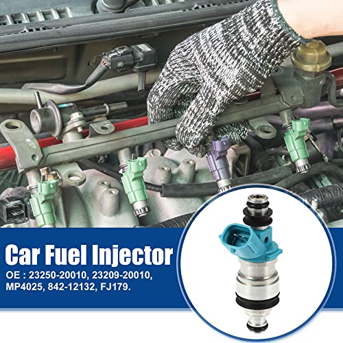 ACROPIX Car Fuel Injector Nozzle Replace for Toyota Camry 30L 19942001 2320920010 Pack of 6 Silver Tone - Image 3