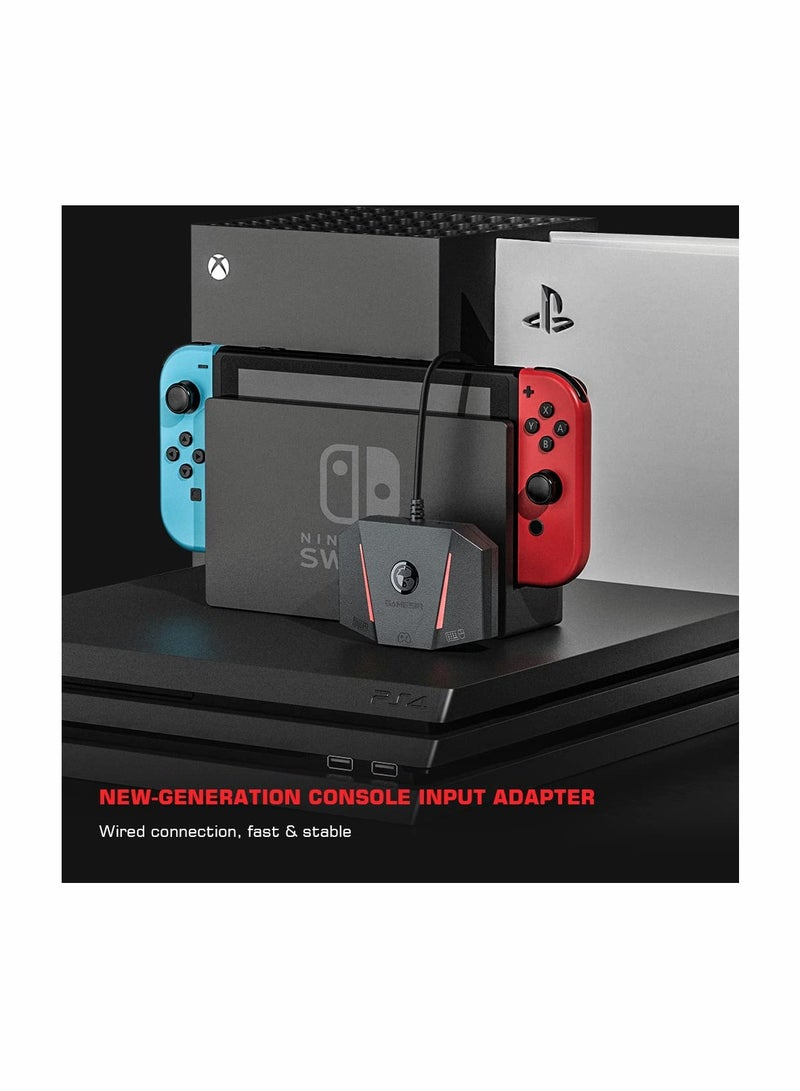 Zikra الإصدار الجديد من محول لوحة المفاتيح والفأرة VX2 AimBox لجهاز Xbox One، لجهاز Xbox Series X/S، لجهاز Nintendo Switch، لجهاز PS4، لجهاز PS5، لأجهزة الألعاب FPS، TPS، RPG وRTS - Image 3