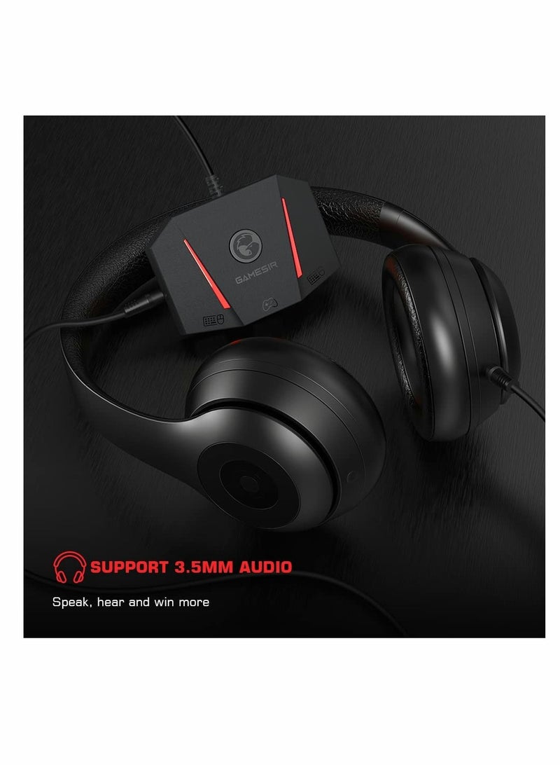 Zikra الإصدار الجديد من محول لوحة المفاتيح والفأرة VX2 AimBox لجهاز Xbox One، لجهاز Xbox Series X/S، لجهاز Nintendo Switch، لجهاز PS4، لجهاز PS5، لأجهزة الألعاب FPS، TPS، RPG وRTS - Image 4
