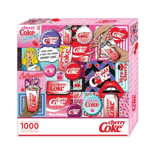 Springbok CocaCola Cherry Coke 1000 Piece Jigsaw Puzzle for Adults Unique Cut Pieces Made in USA - Image 5