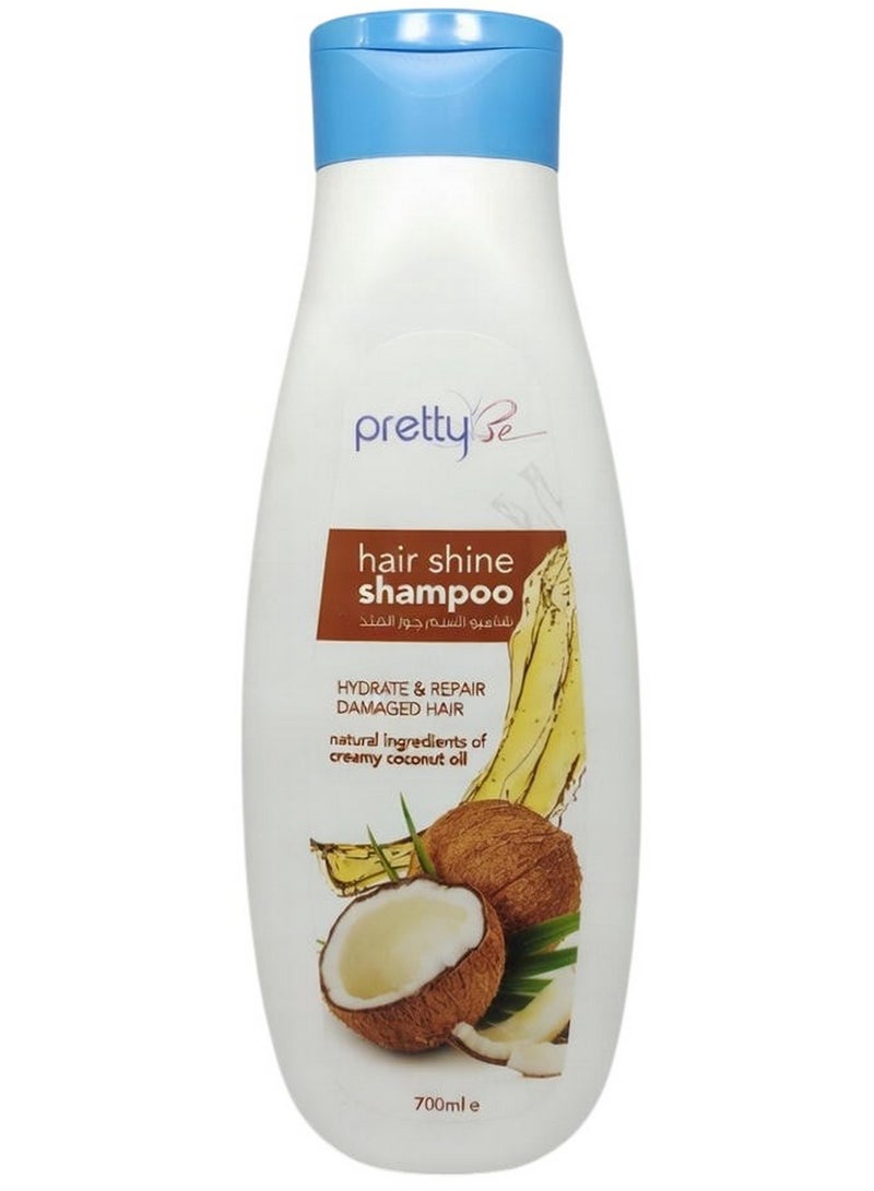 Pretty Be Hair Shampoo Hair Shine Easily Cleanses Your Scalp & Hair For All Hair Types 700 ML