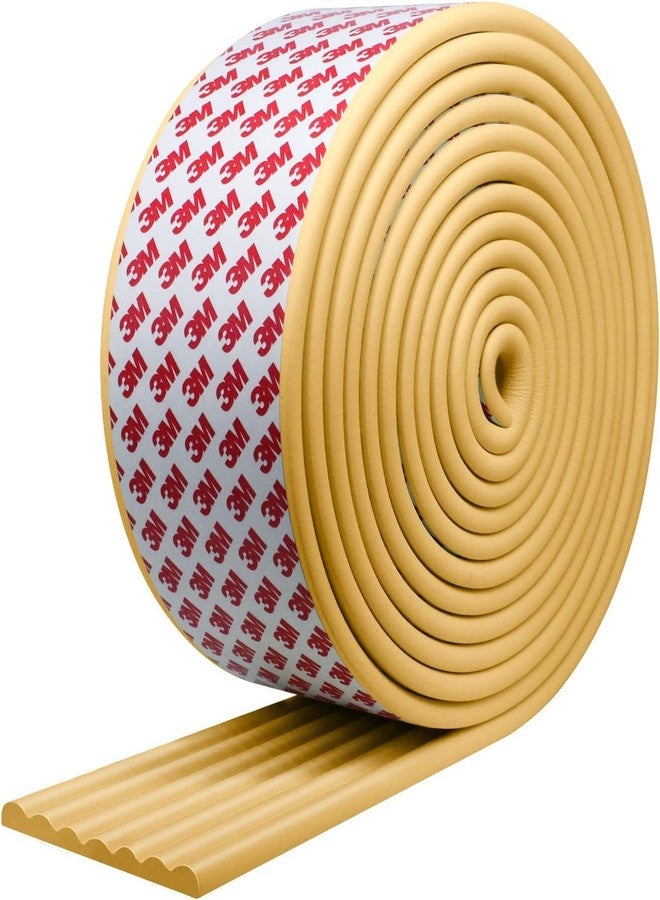 SIYANSHU 2M Multifunctional Type Baby Safety Children's Anti-Collision Strip Indoor Tape (Golden, 2-Meter). - Image 1