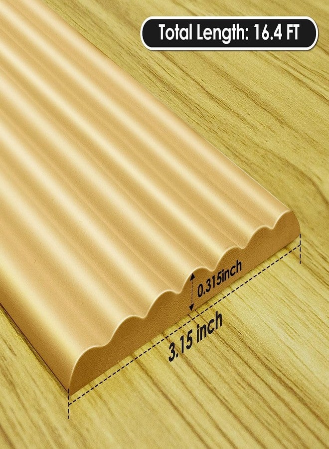 SIYANSHU 2M Multifunctional Type Baby Safety Children's Anti-Collision Strip Indoor Tape (Golden, 2-Meter). - Image 2