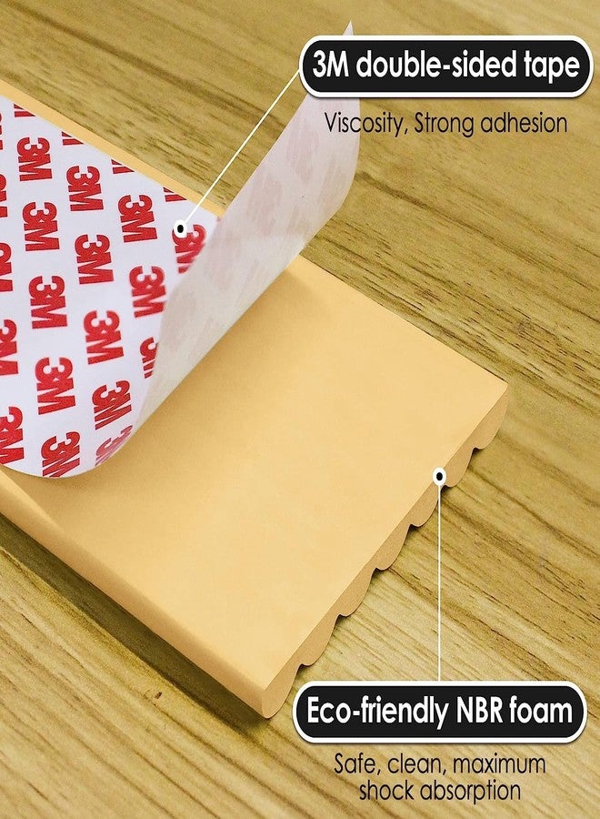 SIYANSHU 2M Multifunctional Type Baby Safety Children's Anti-Collision Strip Indoor Tape (Golden, 2-Meter). - Image 3