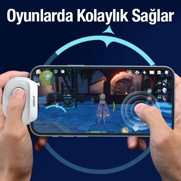 بولهاموبيل Polham Phone and Tablet Mobile Player Console, Controller for Mmo Games, Direction Console