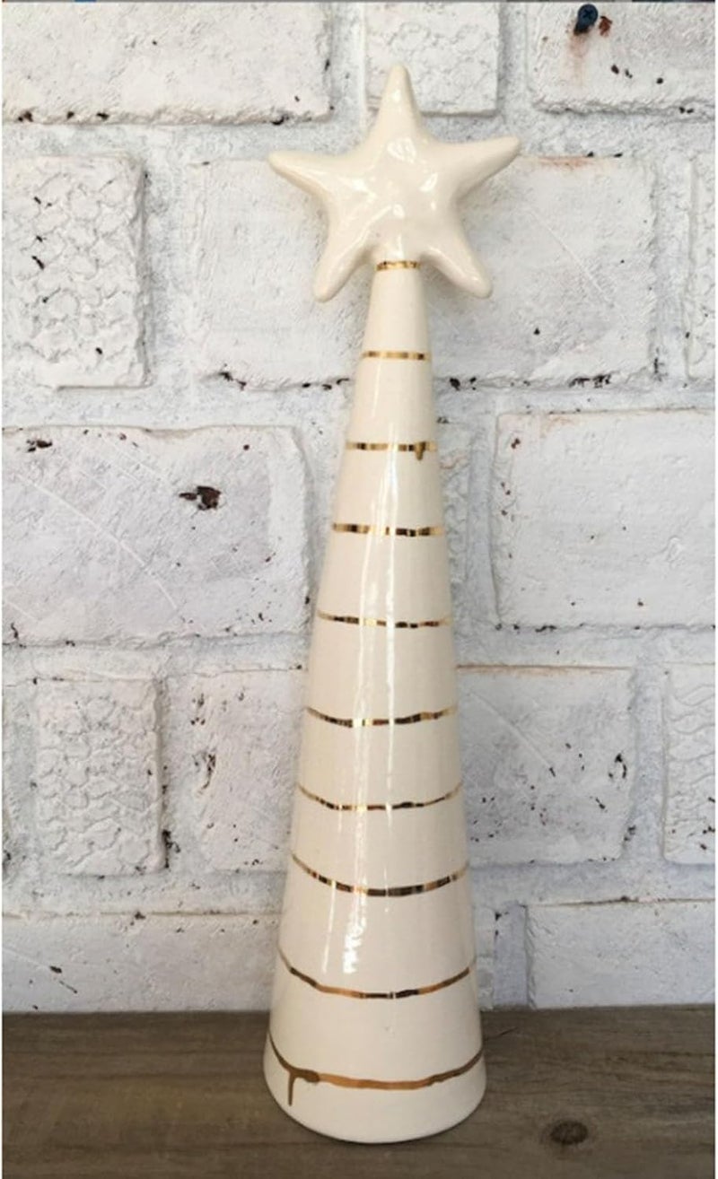 كلاراكو زينة عيد الميلاد، زينة شجرة عيد الميلاد المضحكة، نجوم معلقة على شجرة عيد الميلاد، زينة مصنوعة من الراتنج على شكل نجمة خماسية الشكل لتزيين المنزل، مجموعة زينة عيد الميلاد (ج) - Image 1