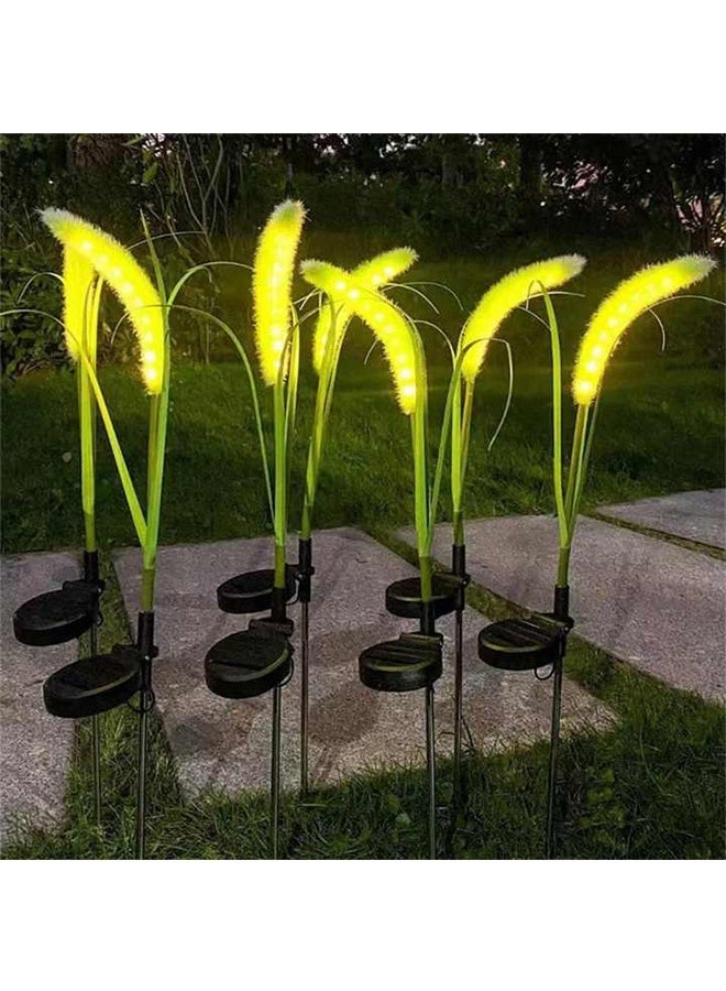 رولستيمي 1 مجموعة من 2 أضواء الشمسية-الكلب الذيل الحديقة ، قابل للتعديل نوع الإضاءة ، يمكن تزيين فناء / حديقة / الشارع / غرفة المعيشة - Image 5