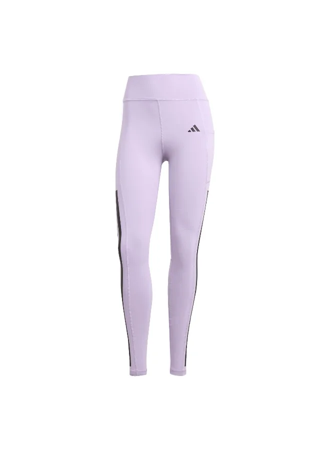 adidas Adidas Opt 3S 1/1 Purple Training Tights For Women 2XS