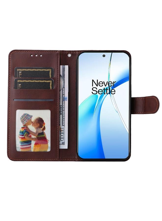 اس-توب جراب هاتف OPPO K12 الكلاسيكي المصنوع من جلد العجل القابل للطي - Image 4