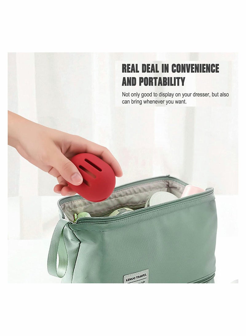 SYOSI Makeup Sponge Holder Portable Cosmetic Blender Silicone Travel Drying Case Beauty Egg Storage Box Powder Puff Container Protective Carrying - Image 5