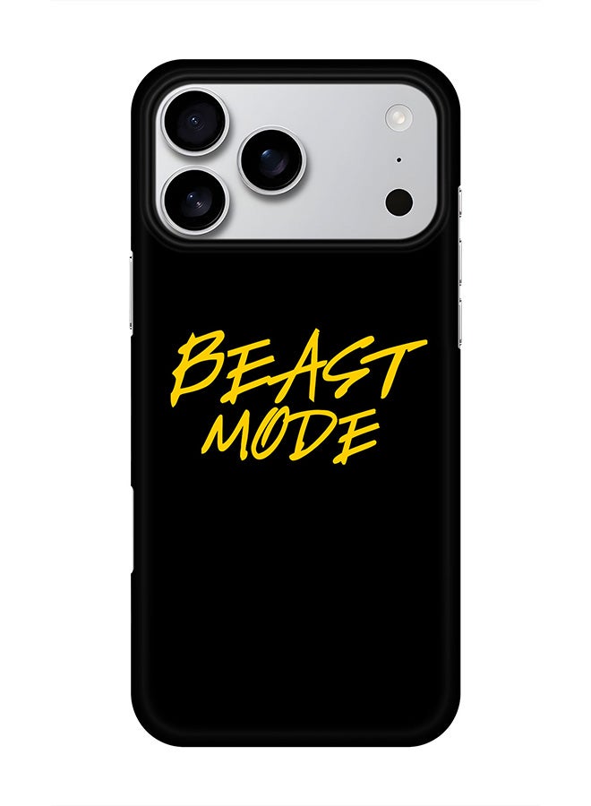 Stylizedd For iPhone 17 Pro Max,Case, [Compatible with MagSafe] Magnetic cover Slim fit Protection Matte, - Beast Mode
