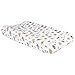Trend Lab Dog Park Deluxe Flannel Changing Pad Cover, White - Image 2
