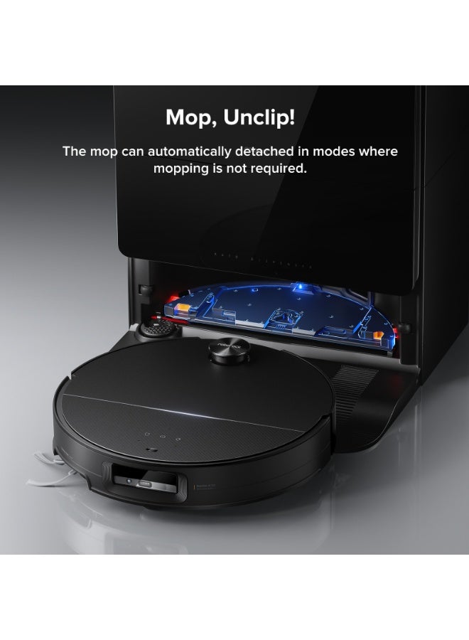 roborock Saros 10 Robot Vacuum and Mop, 22,000Pa Suction, AI Obstacle Avoidance, 3.14 inch Ultra Thin, Zero Tangling Main Brush, Auto Detachable Hot Water Mop & Dock Self Cleaning, Pet Friendly - Image 4