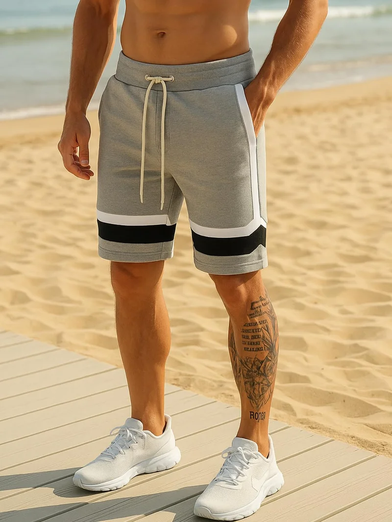 NOBERO Men's Cotton Bermuda Shorts