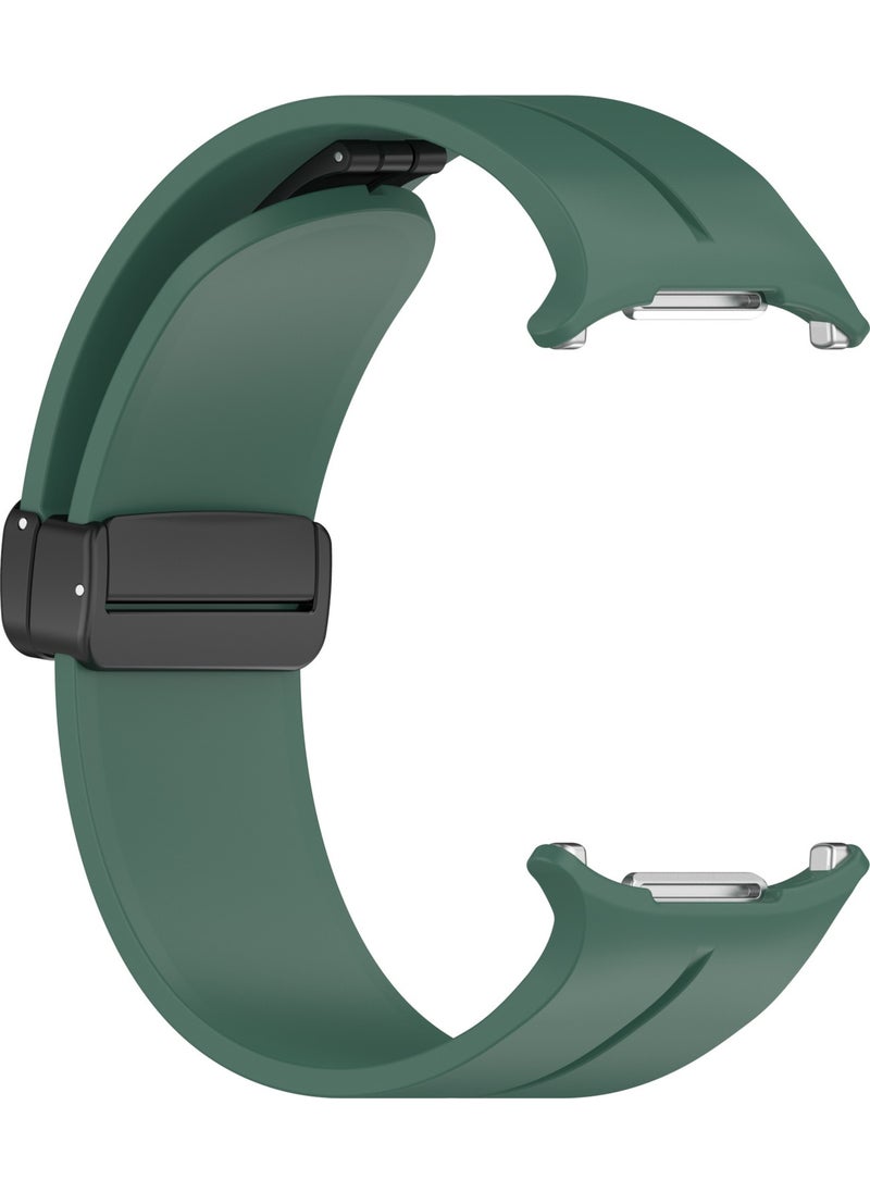 Techmaster Samsung Galaxy Watch 7 Ultra 47MM Compatible Magnetic Magnet Band Silicone Strap  - Image 4