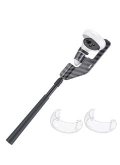 Y&D VR Golf Club Extension for Oculus Quest 2 Adapter Grip Accessory with Controller Caps Bonus Carbon Fiber Attached to Enhance Immersive Gaming Experience  - Image 1