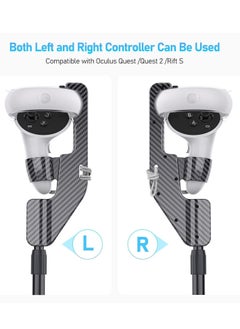 Y&D VR Golf Club Extension for Oculus Quest 2 Adapter Grip Accessory with Controller Caps Bonus Carbon Fiber Attached to Enhance Immersive Gaming Experience  - Image 4