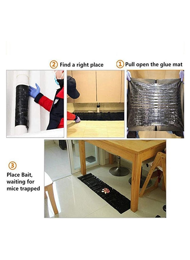 Sticky Mouse Board Mouse Rodent Glue Rat Trap Board Mice Killer Style- 120x27.5 cm