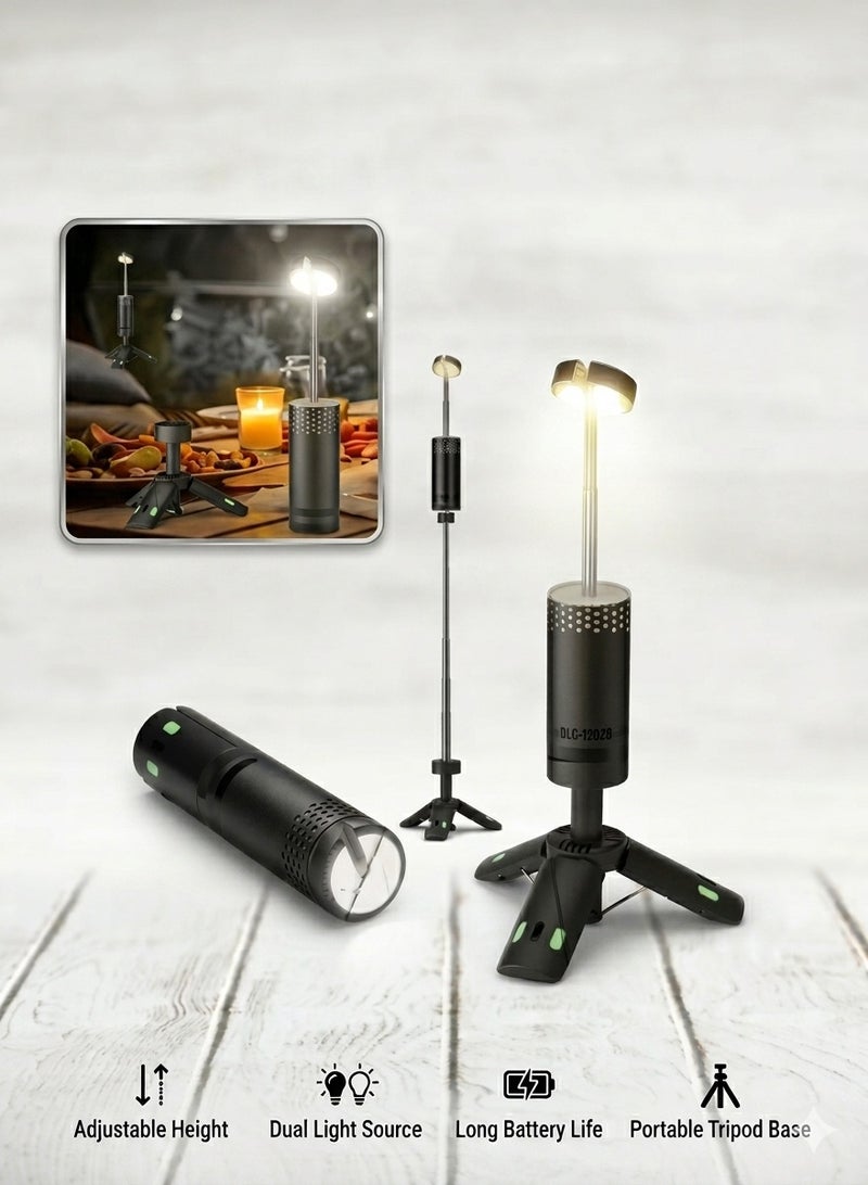 Rechargeable LED travel flashlight