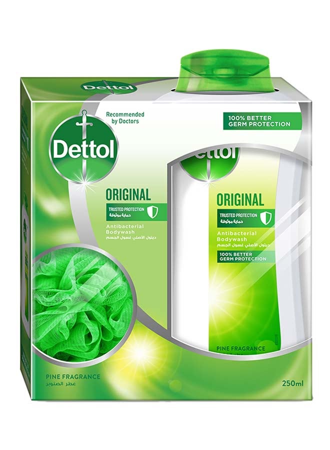 Dettol Shower Foam With Puff 250ml - Image 2