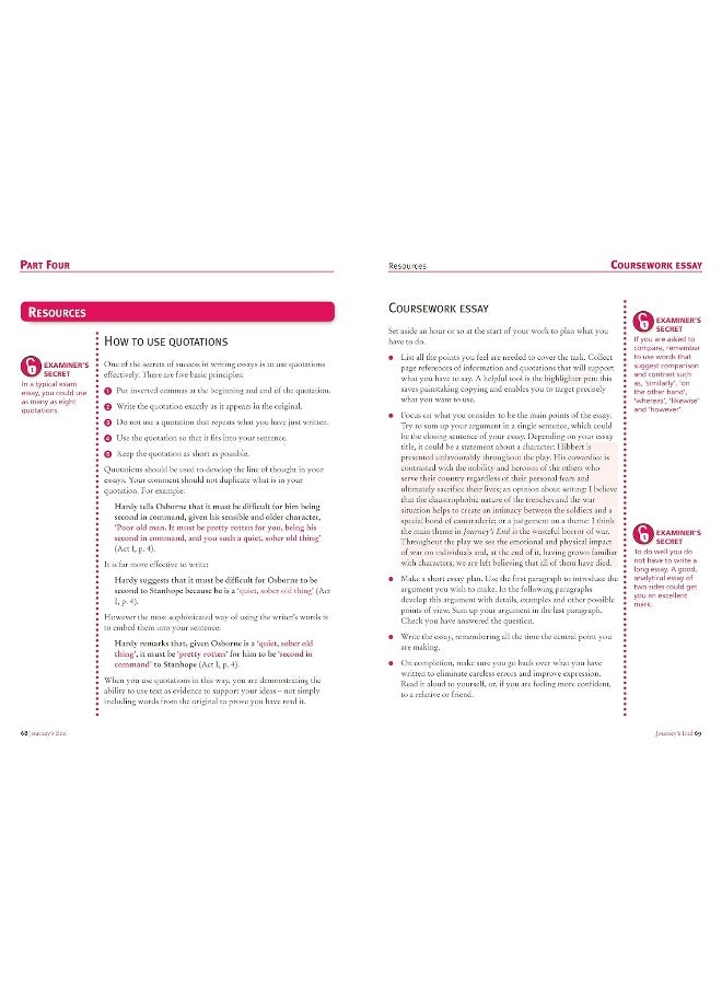 Journey's End: York Notes for GCSE - Image 4